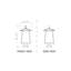 Luminaire d'extérieur à poser 4 lumières Solis-100157060