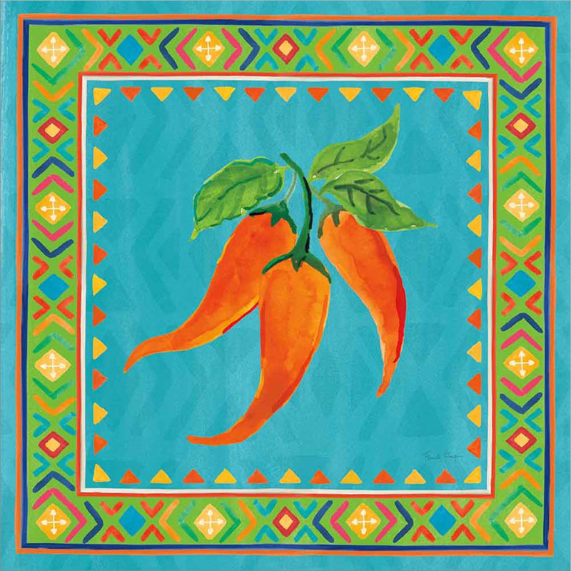 «Beaucoup de Caliente III» par Farida Zaman - impression encadrée