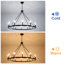 Lustre en forme de bougie à 12 lumières de style bougie à 12 lumières Dineen-90556160