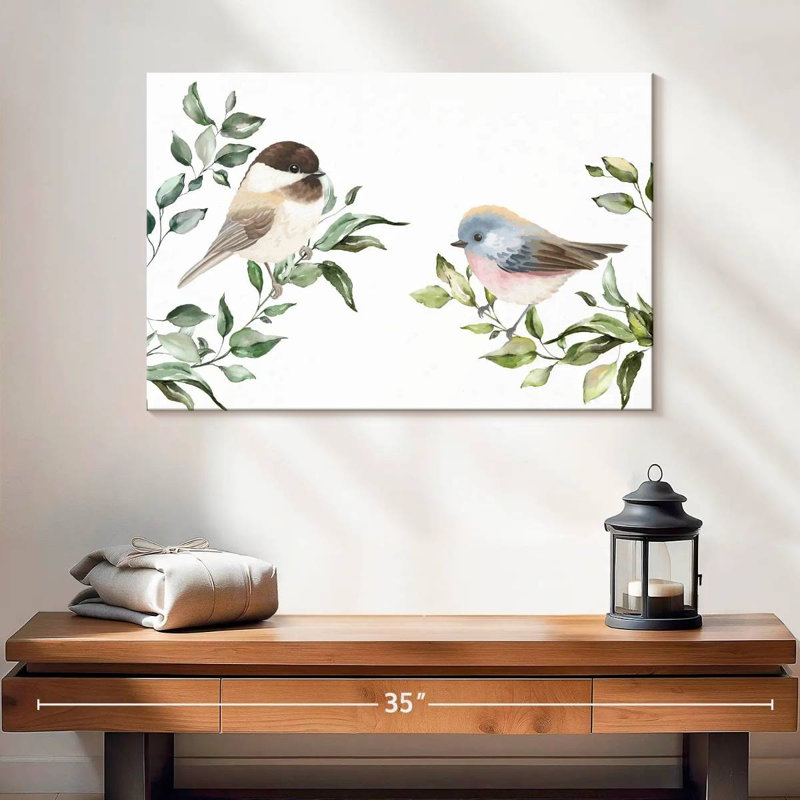 Brampt Birds On Branches, 16" H x 24" W