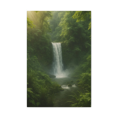 Apel Single Picture Frame Print on Canvas