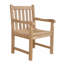 Braxton Teak Patio Dining Chair