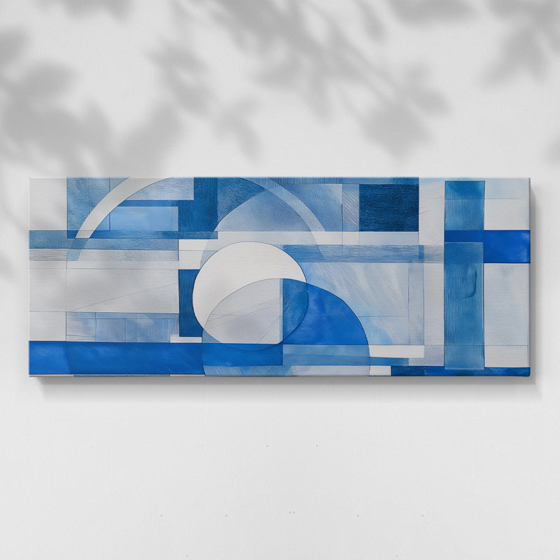 Abstract Series 1 #LXIX-Wide Gallery Wrapped Canvas, 12" H x 30" W