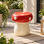 Tabouret de jardin en résine