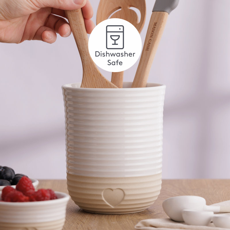 Mason Cash Rustic Charm Utensil Jar