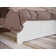 Jeinny Solid Wood Platform Bed with Matching Footboard