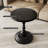 Vintage Round Wrought Iron End Table For Bedroom And Living Room-687167391