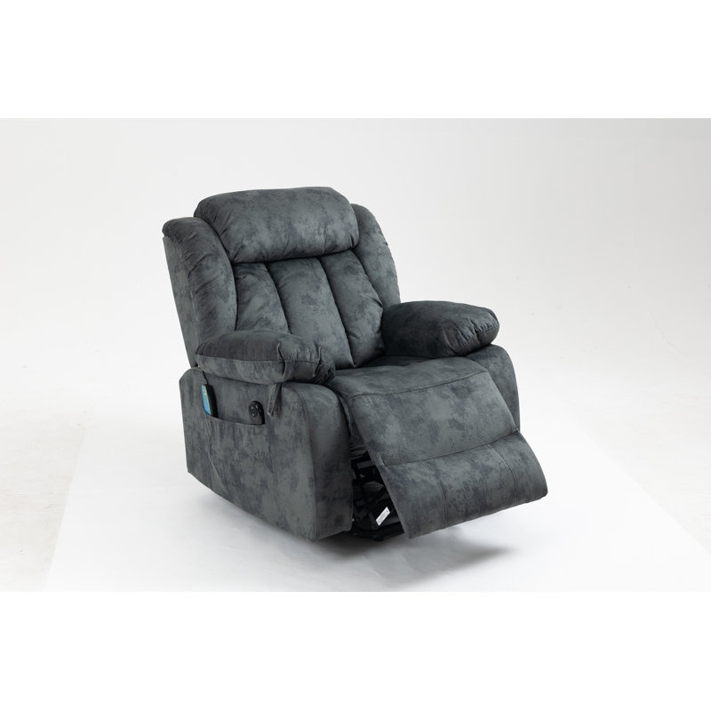 Recliners Lift Chair Relax Sofa Chair Livingroom Furniture Living Room Power Electric Reclining For Elderly, Dark Gray