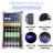 KELIVOL Single Zone 19.7'' Freestanding 26 Bottle Wine & Beverage Refrigerator