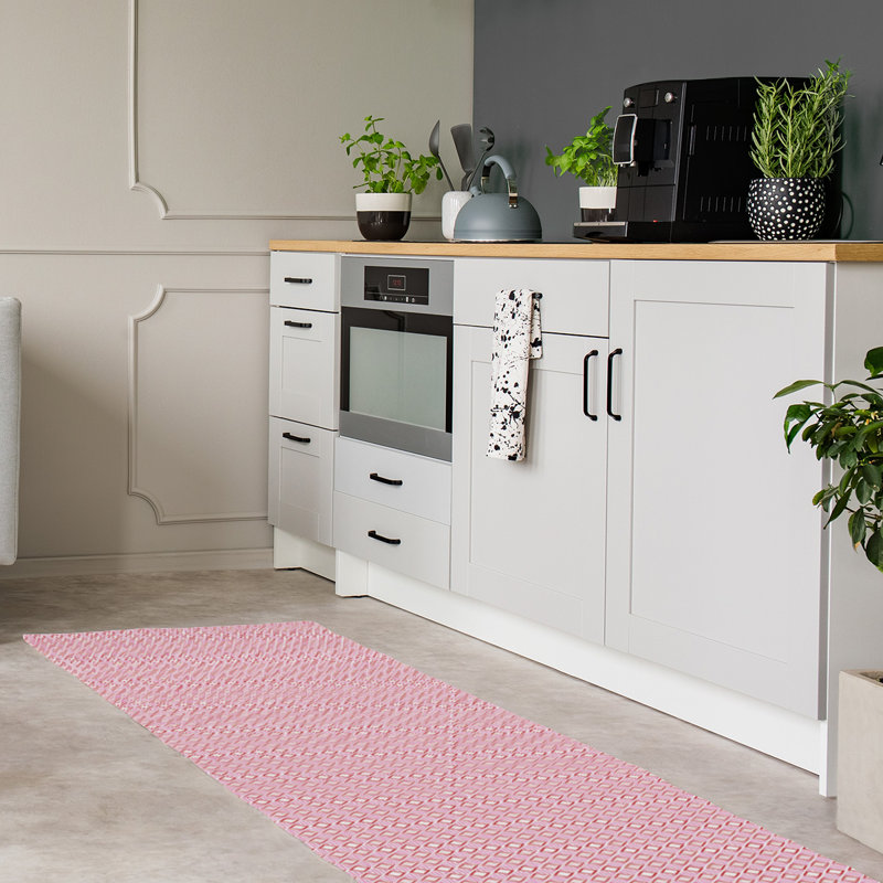 Chenille Geometric Indoor Rug, Runner 2' x 8'