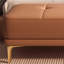 Banc rembourré orange-1402056732