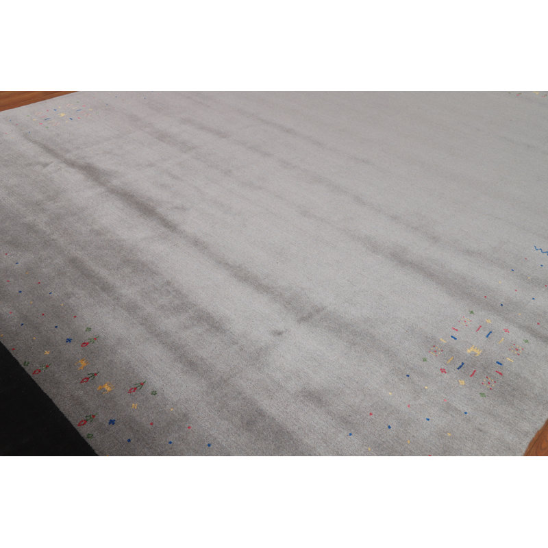 Tapis gris Gabbeh