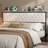 Headboard With Storage And Charging Station, Upholstered Storage Headboard Only With Bed Frame Brackets Adapter, Button Tufted Design, Easy Assembly-186466654-186466655