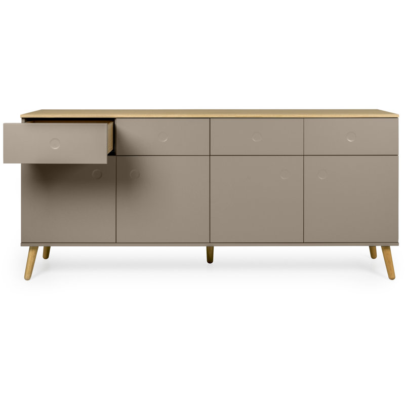 Dot 487.68cm Sideboard, Beige / Oak
