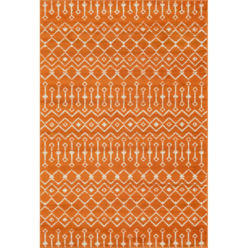 Moroccan Area Rug, Rectangle 183 x 274cm