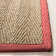 Auckland Bamboo Slat/Seagrass Brown/Tan/Red Area Rug