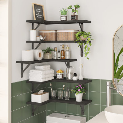 L-Shaped Corner Shelf
