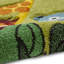 Leffel area rug Machine Woven Rectangle Green-1585686808