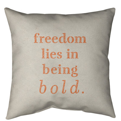 Reversible Throw Pillow