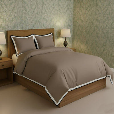 White Border Frame Duvet Cover Set