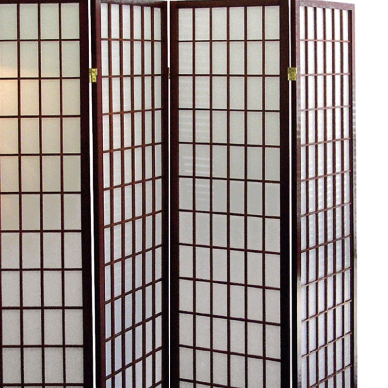 Paravent 70 "à finition japonaise cerise 70"