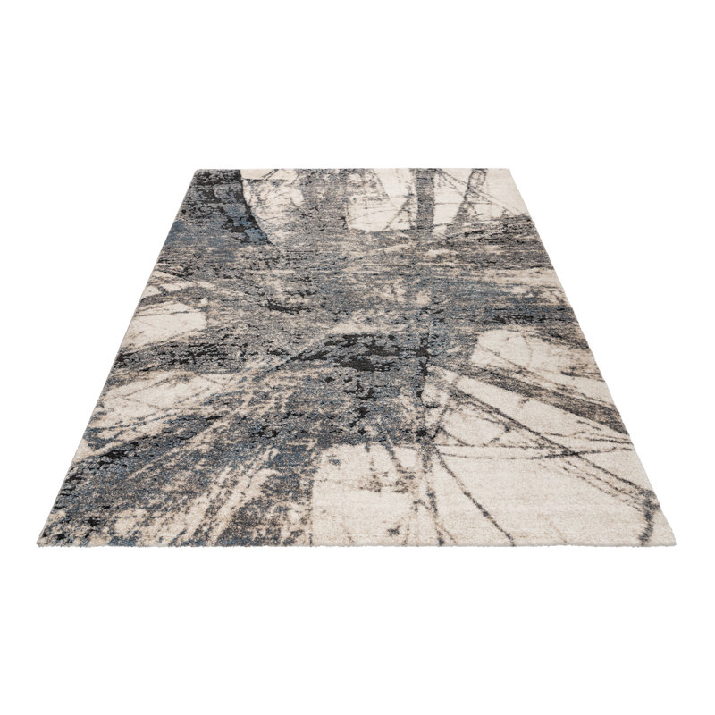 Annalis Abstract Area Rug, Rectangle 60 x 110cm