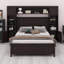 Lit plateforme double avec rangement double-1163661475