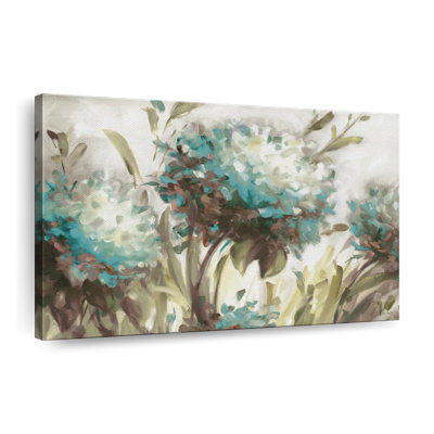 Hydrangea champ neutre sur toile