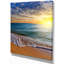Couches de couleurs sur la aube beach mer, reproduction de photo sur toile tendue-18296289-33288008