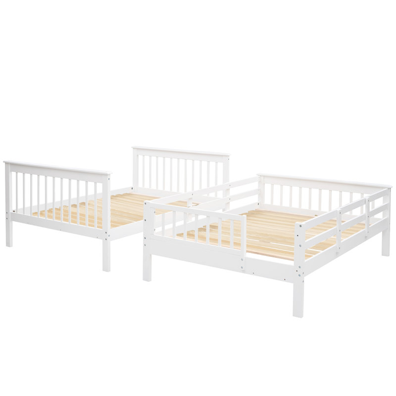 Lit superposé d'escalier avec rangement et garde-corps pour chambre à coucher, dortoir
