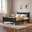 Lit plateforme moderne avec tête de lit et pieds robustes-1088716742-1088716741