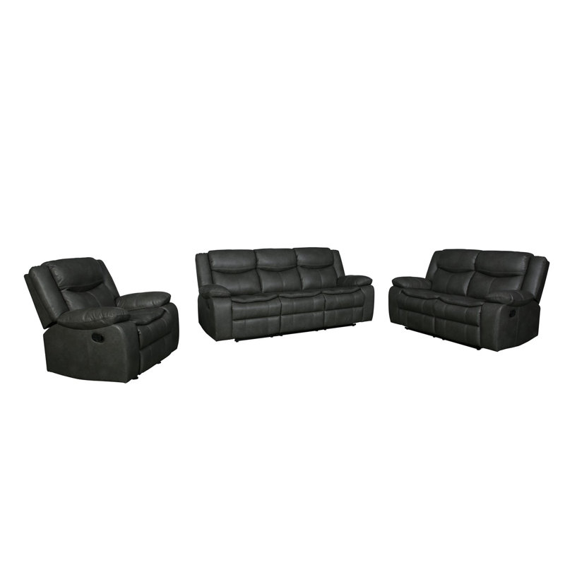 Ensemble de salon inclinable 3 pièces Paraiso