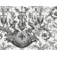 Avian Fountain Toile Wallpaper Roll-316777125