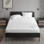 Protège-matelas chauffant embossé blanc simple TG-103549212