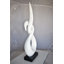 Sculpture Modern Art Eternity en résine sur une base: 13 po x 7 po x 42 po-1464466490