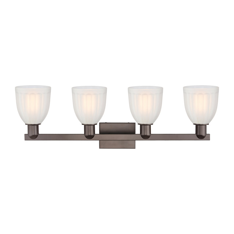 Arcadia - Cozine - 4 Light Bath Vanity Light, Oil Rubbed Bronze