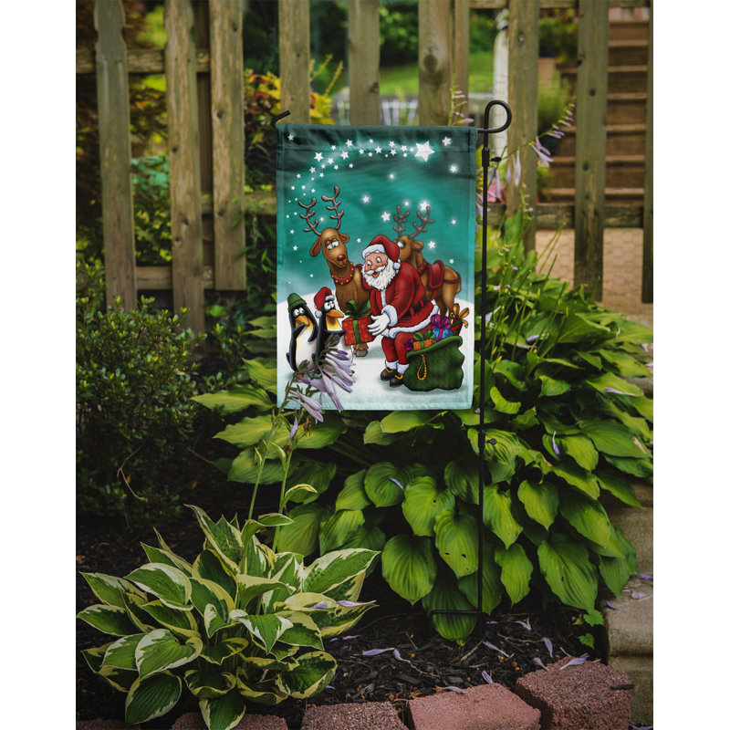 Double Sided Polyester Animal Garden Flag, 15" H  x 11" W