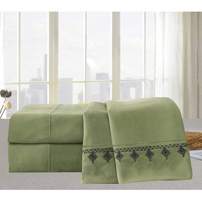 Microfiber Percale Sheet Set