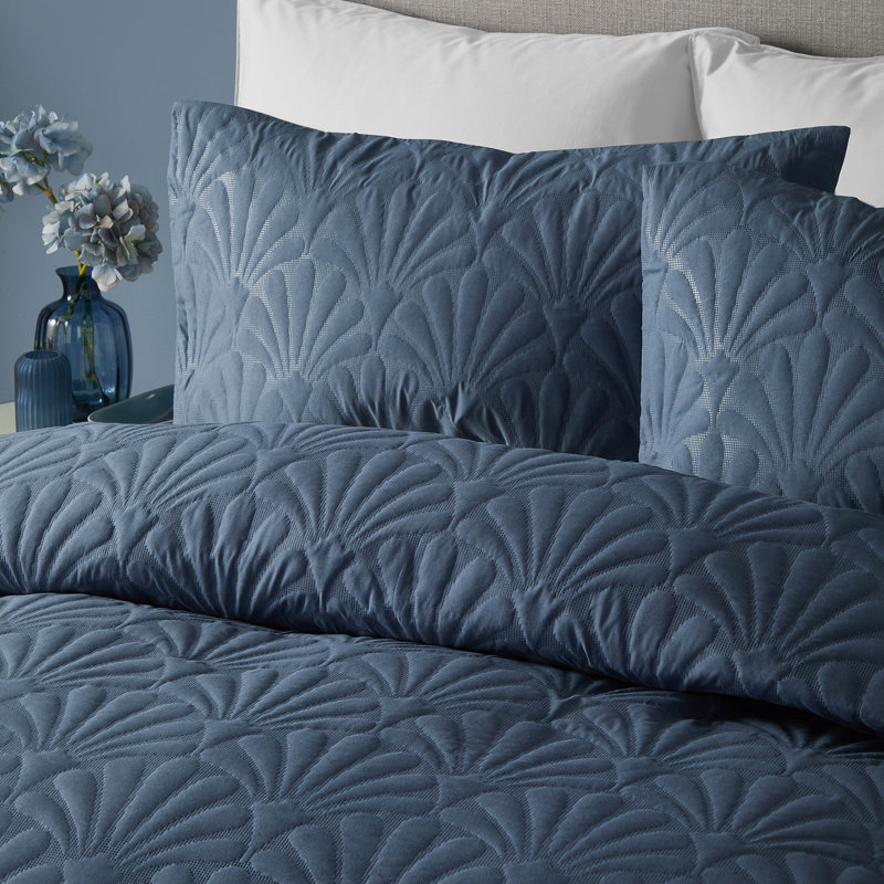 Cavali 100% Polyester Solid Colour Duvet Cover Set with Pillowcases, King Duvet Cover + 2 Standard Pillowcases