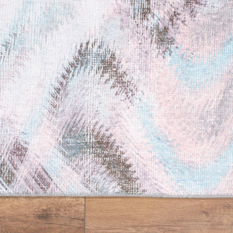 Abstract Indoor Rug, Rectangle 4'11" x 7'7"