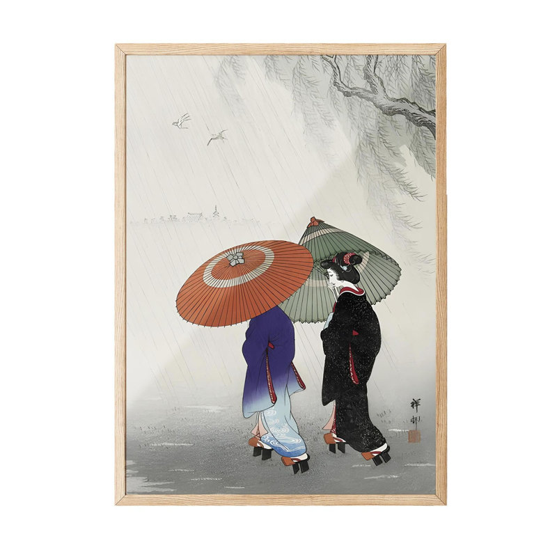 Peinture décorative encadrée