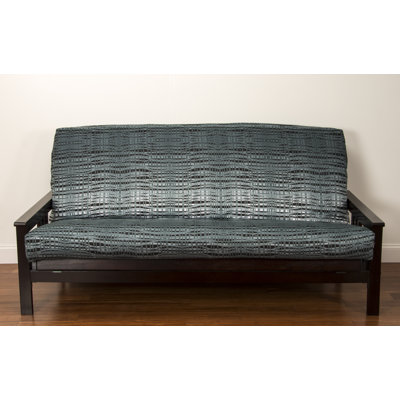 Akshada Box Cushion Futon Slipcover