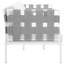 Causeuse d'extérieur en aluminium Harmony-107006775