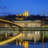 View Of Saone River At Lyon By Night by Vwalakte - Wrapped Canvas Print-201652335