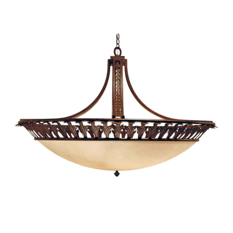 Luminaire suspendu simple à 8 lumières Hampton