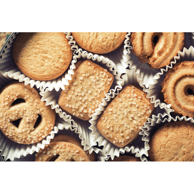 Danish Butter Cookies by Armastas - Wrapped Canvas Print, 51cm H x 76cm W