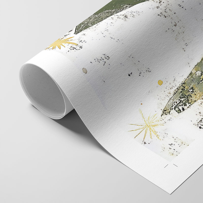 Art des Fêtes de Noël DCCDVXVII - Reproduction de toile seulement - NON-CADRE, H 18 po x l 12 po