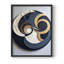 ABSTRACT Series DLV - Impression encadrée de qualité supérieure - Prêt à accrocher - Aucun clou requis-1709935902-1709935903