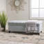 Banc de rangement capitonné-116613646
