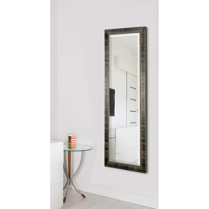 Tribeca Solid Wood Frame Leaning Mirror, 63" H x 25" W